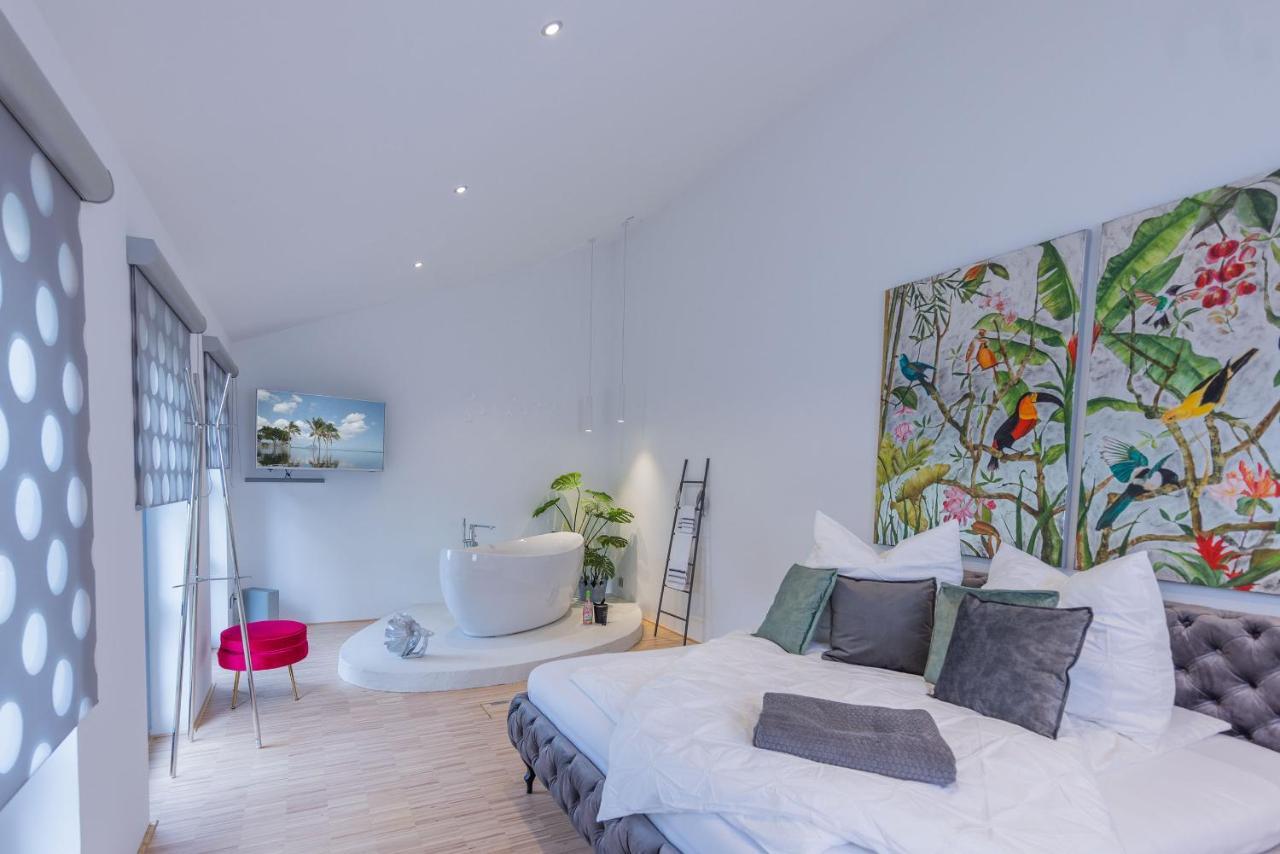 Luxus Wellness Loft - 245Qm - Designwohnen Im Zentrum Gütersloh Zewnętrze zdjęcie