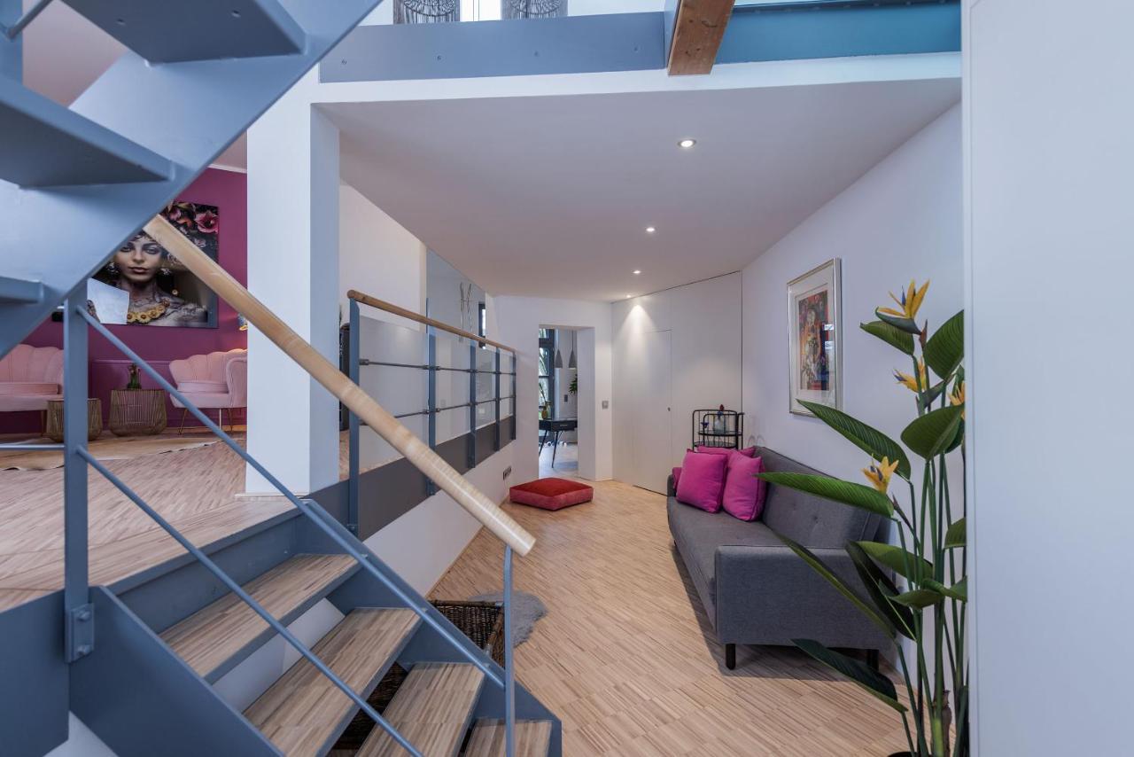 Luxus Wellness Loft - 245Qm - Designwohnen Im Zentrum Gütersloh Zewnętrze zdjęcie