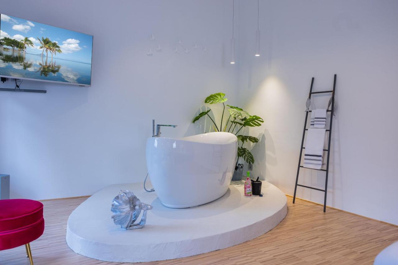 Luxus Wellness Loft - 245Qm - Designwohnen Im Zentrum Gütersloh Zewnętrze zdjęcie