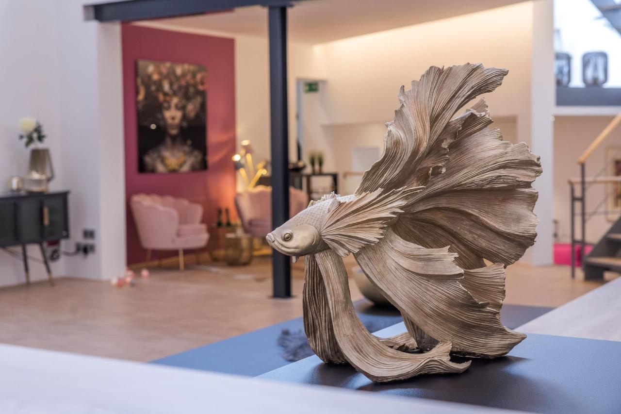 Luxus Wellness Loft - 245Qm - Designwohnen Im Zentrum Gütersloh Zewnętrze zdjęcie