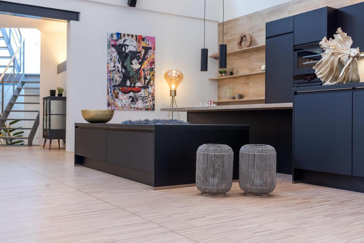 Luxus Wellness Loft - 245Qm - Designwohnen Im Zentrum Gütersloh Zewnętrze zdjęcie