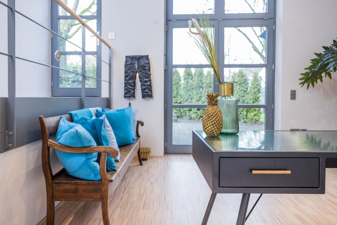 Luxus Wellness Loft - 245Qm - Designwohnen Im Zentrum Gütersloh Zewnętrze zdjęcie