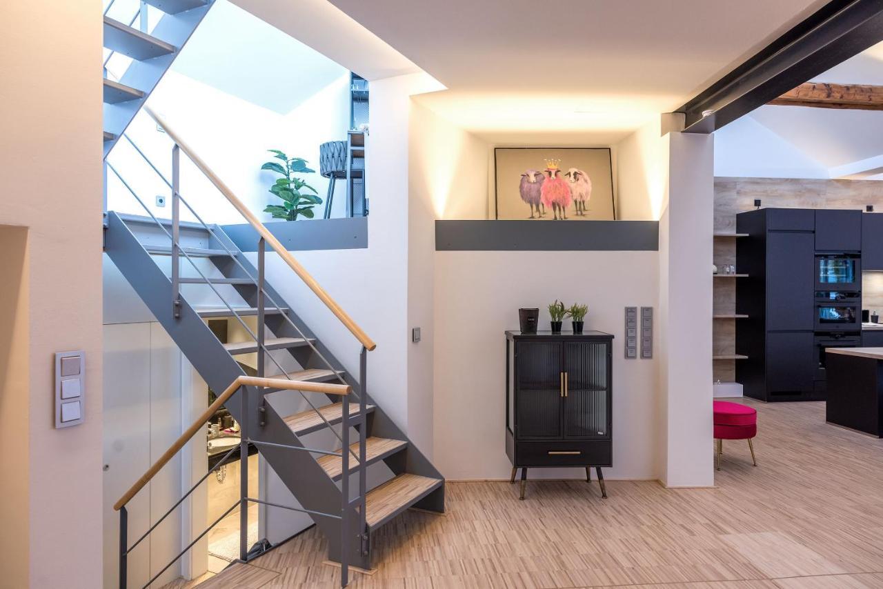Luxus Wellness Loft - 245Qm - Designwohnen Im Zentrum Gütersloh Zewnętrze zdjęcie
