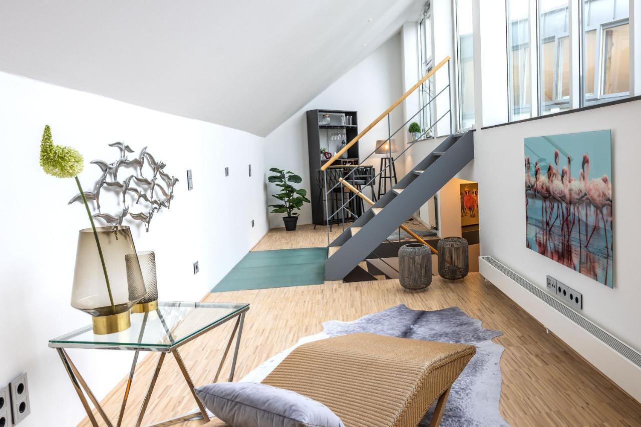 Luxus Wellness Loft - 245Qm - Designwohnen Im Zentrum Gütersloh Zewnętrze zdjęcie